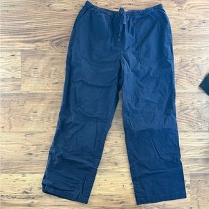 Classic Fit L.L.Bean Dark Blue Comfort Stretch Dock Pants